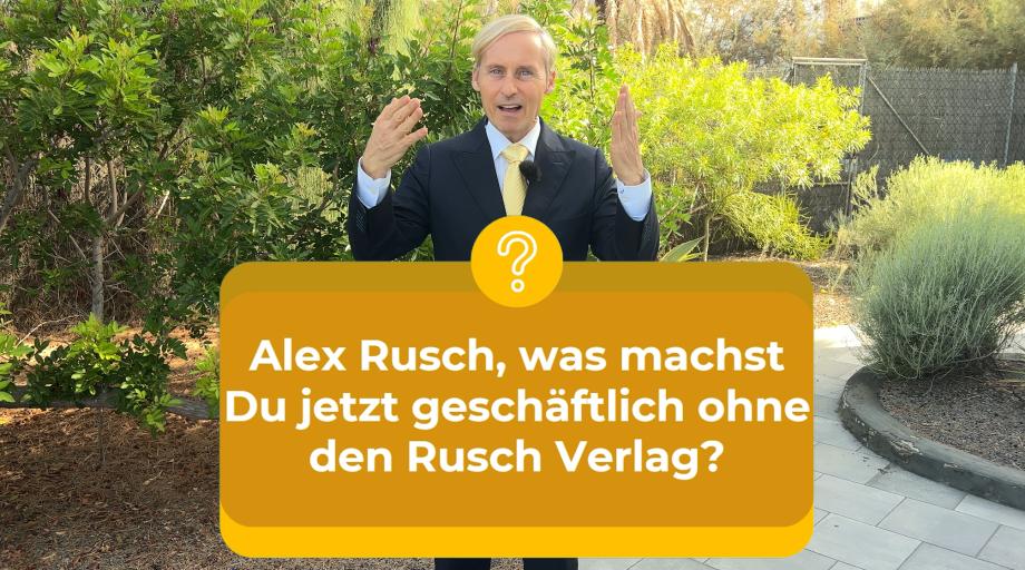 Was macht Alex Rusch eigentlich jetzt?