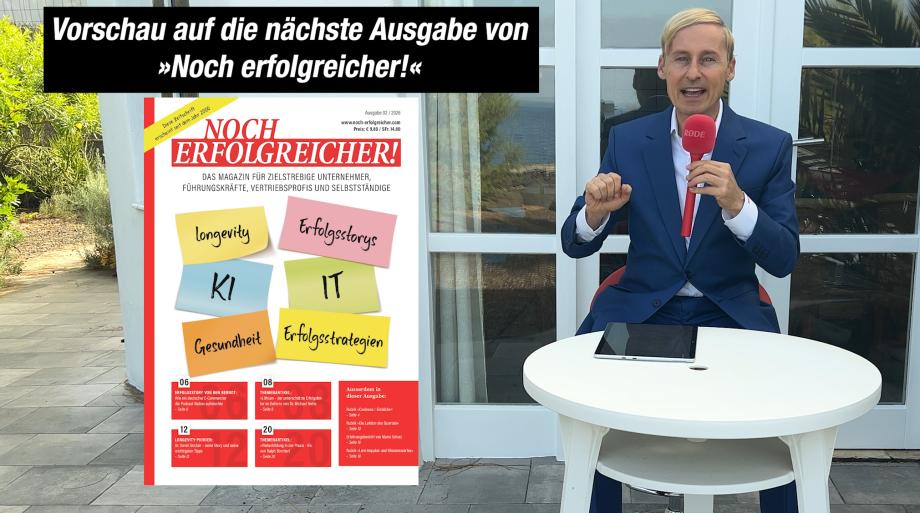 Vorschau auf Ausgabe 02-2026 der Zeitschrift »Noch erfolgreicher!«