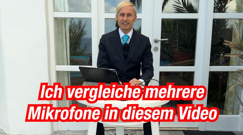 Mikrofon-Vergleich für Video-Drehs